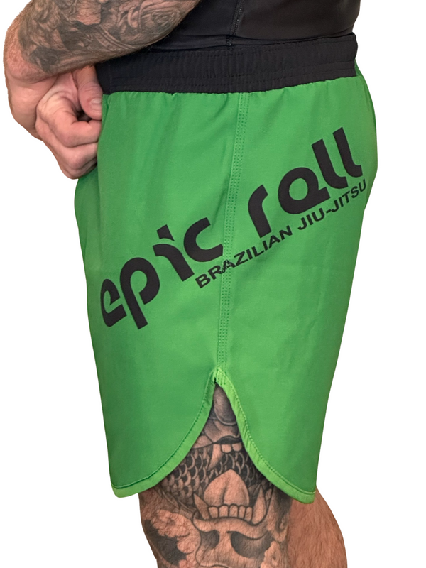 Epic Grappling Shorts 2.0 (Elastic Waistband) Sage