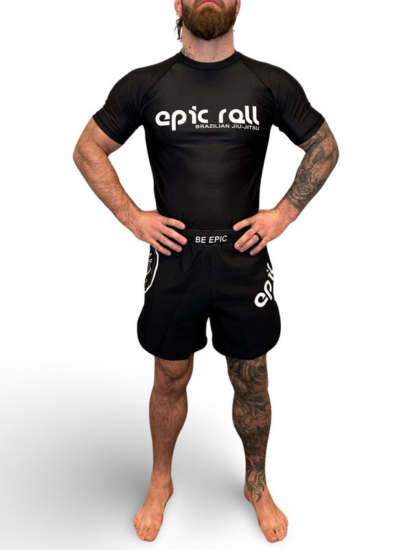 All Black (Classic Logo) rash guard