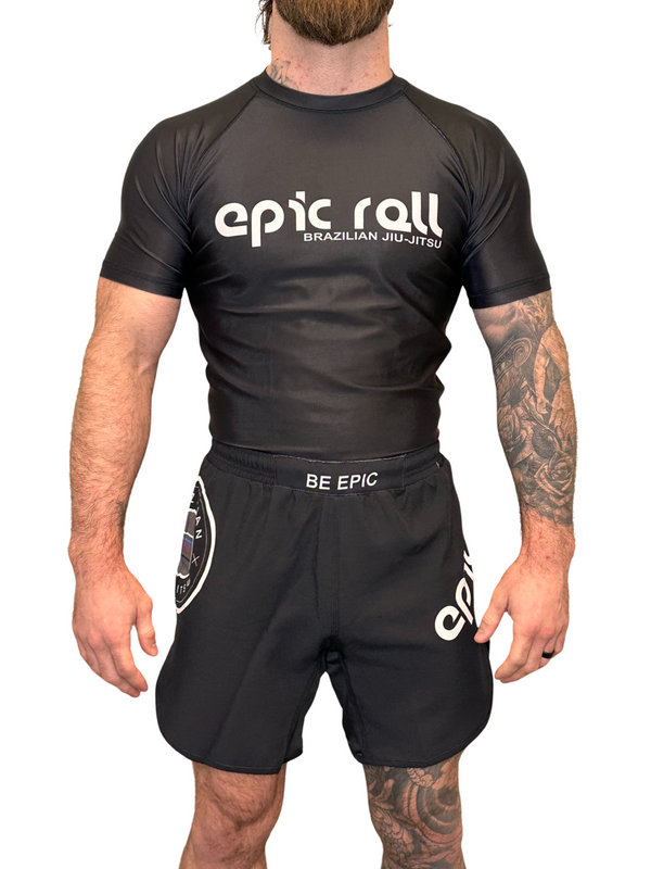 All Black (Classic Logo) rash guard