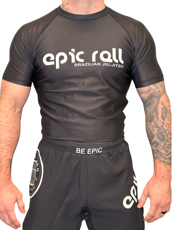 All Black (Classic Logo) rash guard