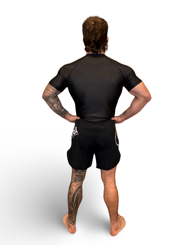 All Black (Classic Logo) rash guard
