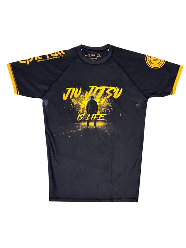 Jeff Glover (Jiu Jitsu is Life) rash guard