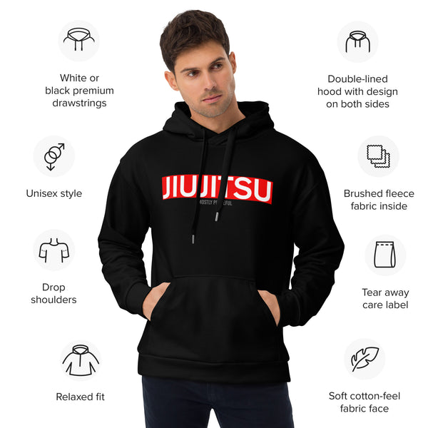 Epic Roll Hoodie (Mostly Peaceful / Black Edition)