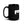 Load image into Gallery viewer, PGF Black Glossy Mug (whte)