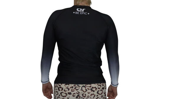 Faded Ranked Rash Guards (White Belt)