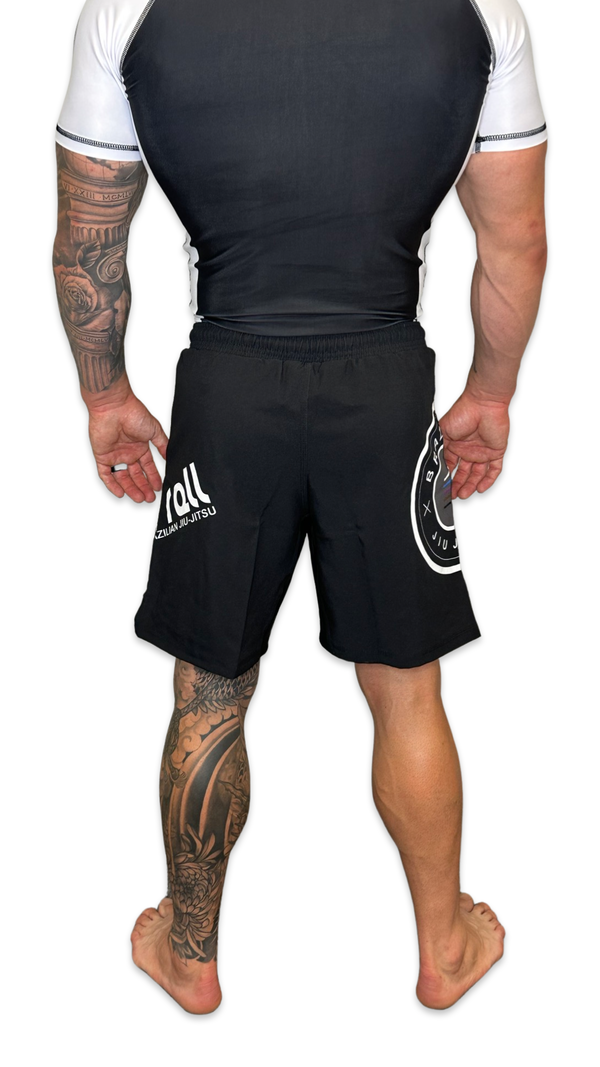 Epic Grappling Shorts (Elastic Waistband) Matte Black