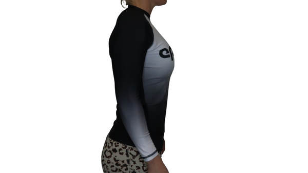 Faded Ranked Rash Guards (White Belt)