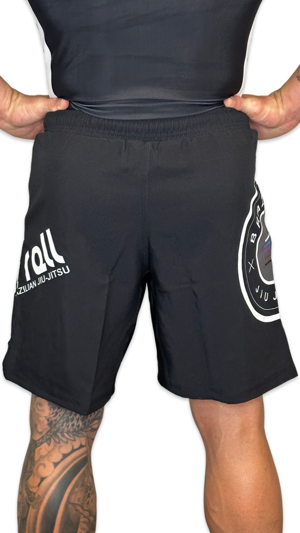Epic Grappling Shorts (Elastic Waistband) Matte Black