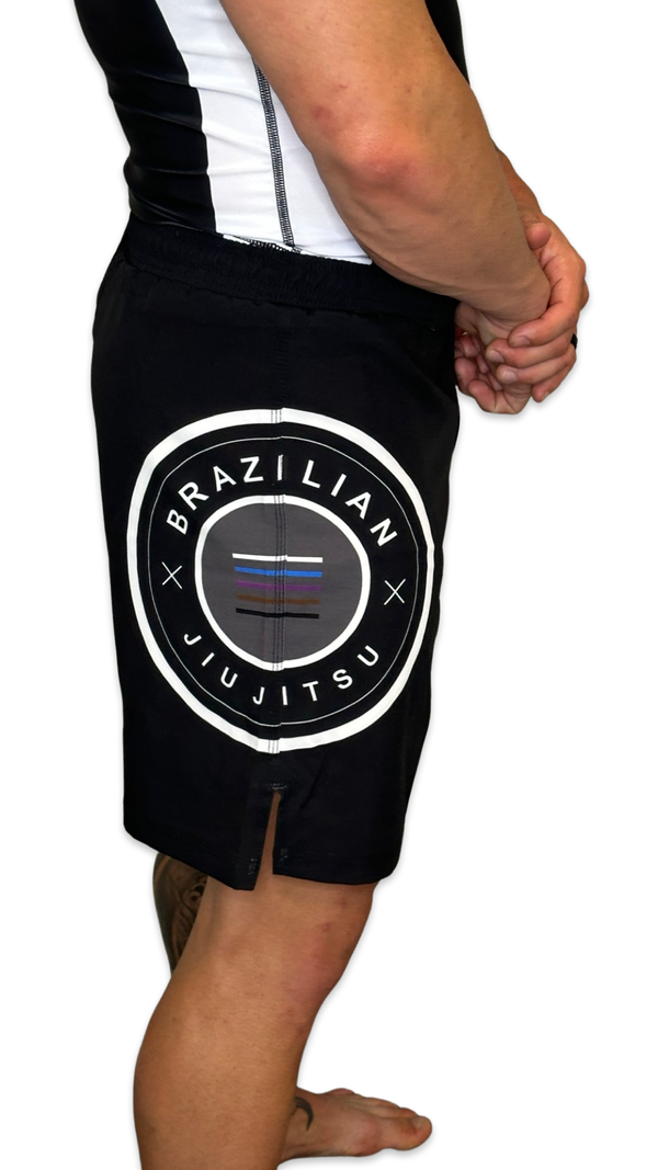 Epic Grappling Shorts (Elastic Waistband) Matte Black