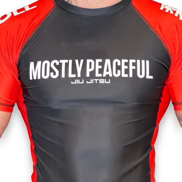 Mostly Peaceful Rash Guards