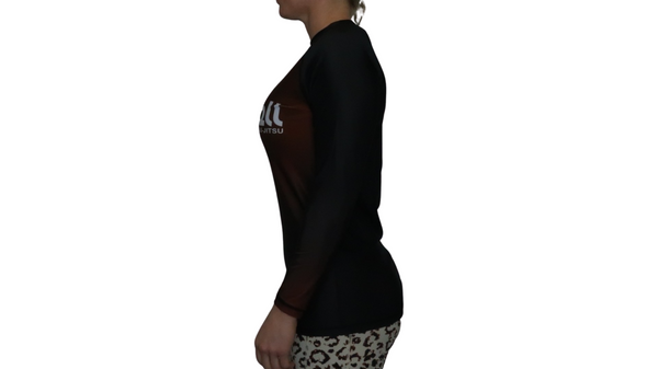 Faded Ranked Rash Guards (Brown Belt)