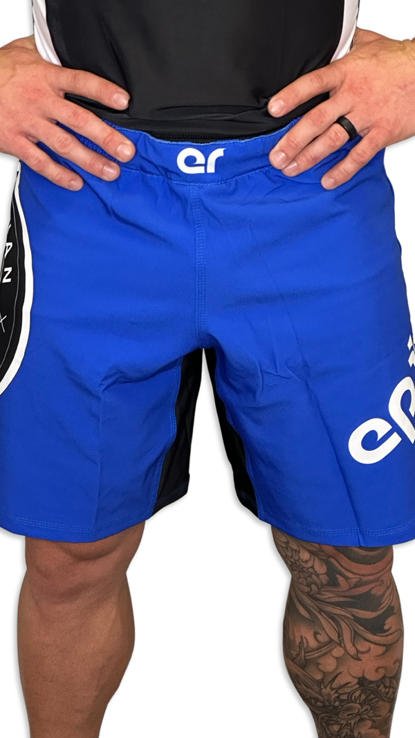 Epic Fight Shorts (Elastic Waistband) Ocean Blue