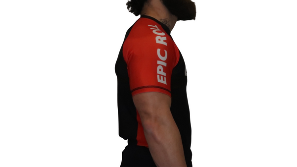 Ranked Short Sleeve Rash guards (Black belt)