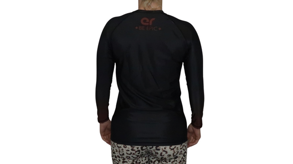 Faded Ranked Rash Guards (Brown Belt)