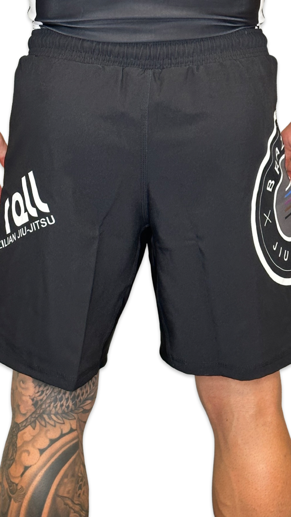 Epic Grappling Shorts (Elastic Waistband) Matte Black