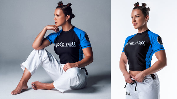 Ranked Short Sleeve Rash guards (Blue belt)