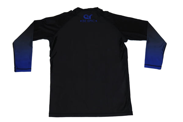 Faded Ranked Rash Guards (Blue Belt)