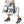 Load image into Gallery viewer, Epic Roll Gear Bag (American Jiu Jitsu Black and White)