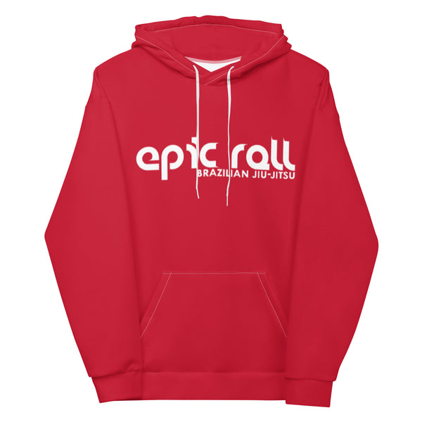 Epic Roll Hoodie (Classic Logo-Firetruck Red)