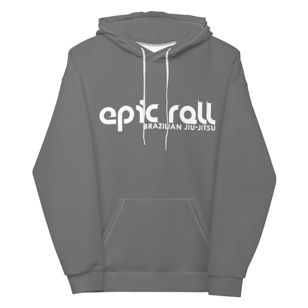 Epic Roll Hoodie (Classic Logo-Grey Skies)