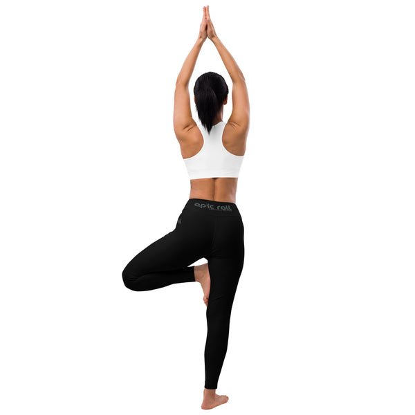 Women's Leggings (Black Smoke)