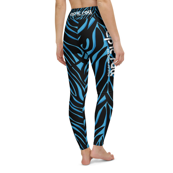 Women's Leggings (Blue Tiger)