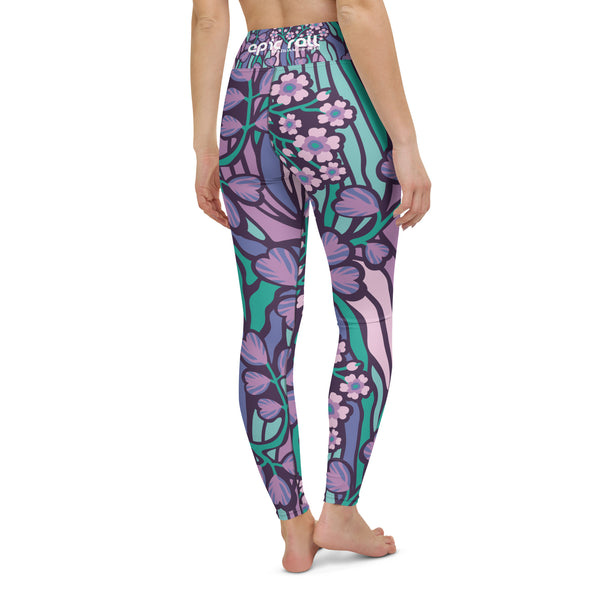 Women's Leggings (Wonderland Flowers)