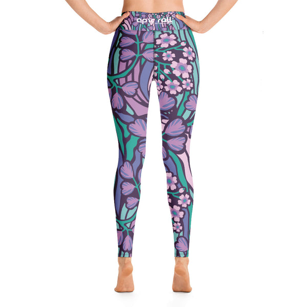 Women's Leggings (Wonderland Flowers)
