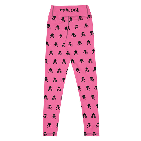 Women's Leggings (Pink Pirate)
