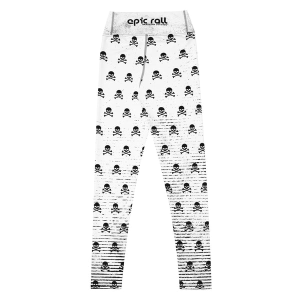 Women's Leggings (B&W Pirate)