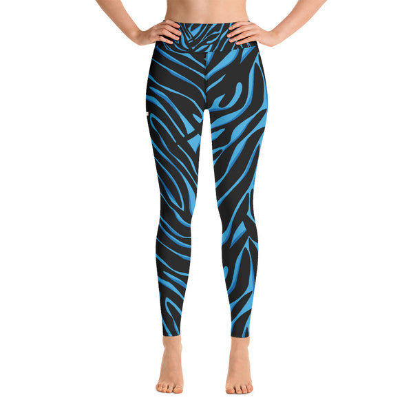 Women's Leggings (Blue Tiger)