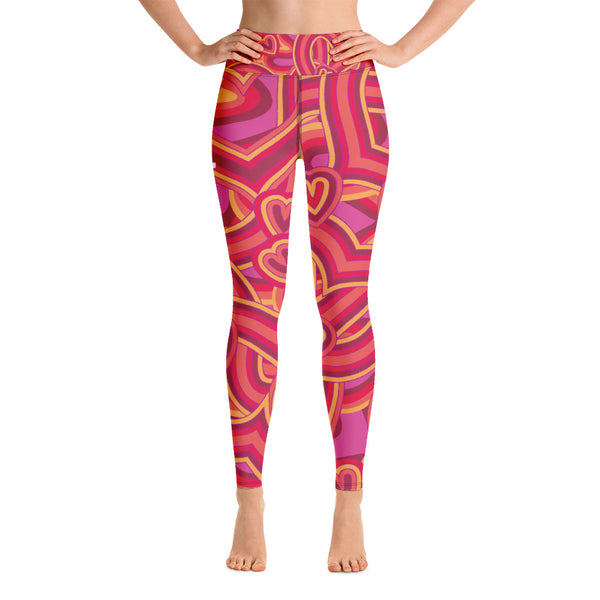 Women's Leggings (Love Triangle)