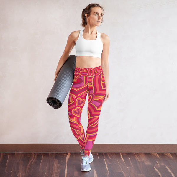 Women's Leggings (Love Triangle)