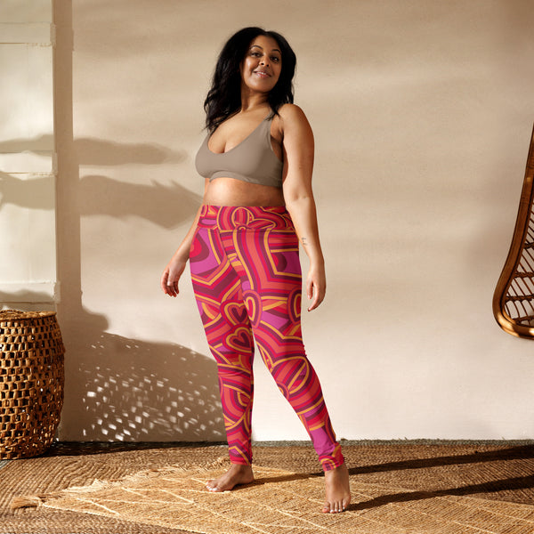Women's Leggings (Love Triangle)