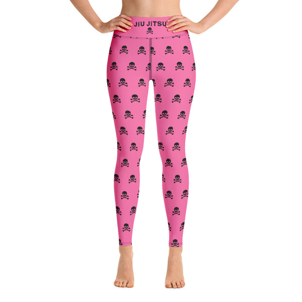 Women's Leggings (Pink Pirate)