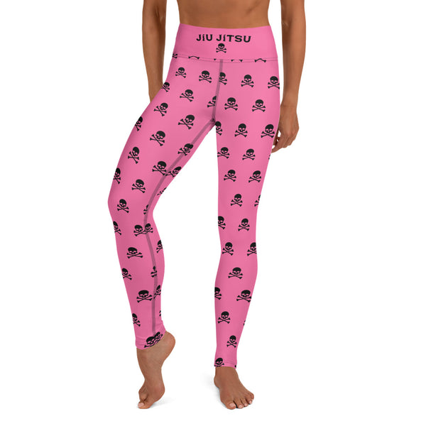 Women's Leggings (Pink Pirate)