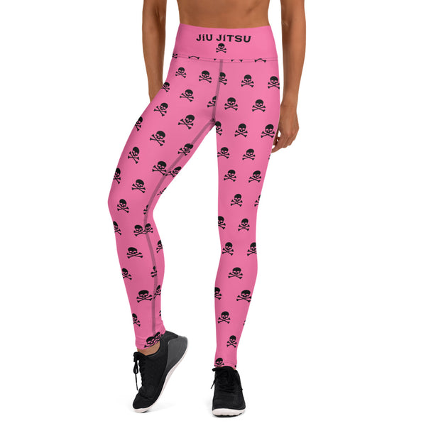 Women's Leggings (Pink Pirate)