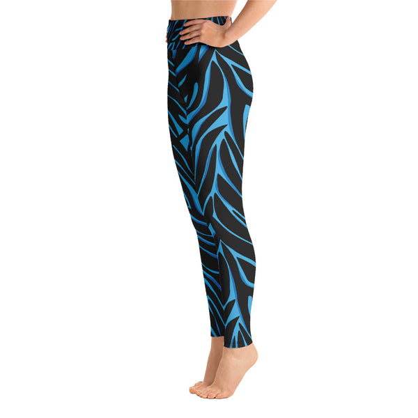 Women's Leggings (Blue Tiger)