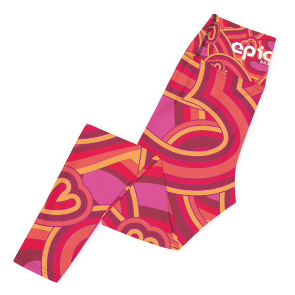 Women's Leggings (Love Triangle)