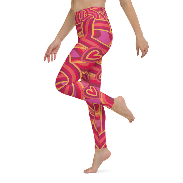 Women's Leggings (Love Triangle)