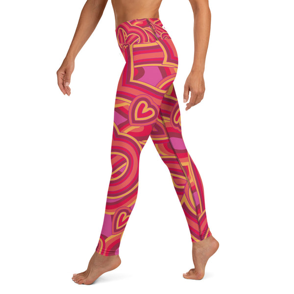 Women's Leggings (Love Triangle)