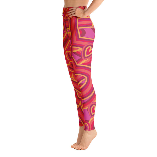 Women's Leggings (Love Triangle)