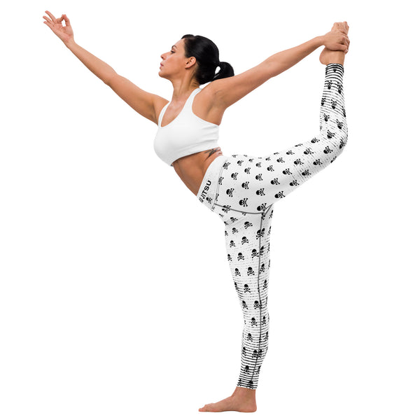 Women's Leggings (B&W Pirate)