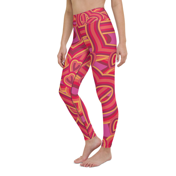 Women's Leggings (Love Triangle)