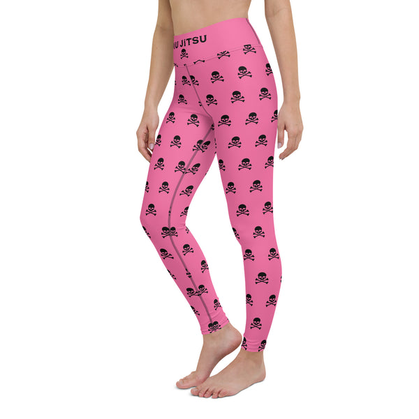 Women's Leggings (Pink Pirate)