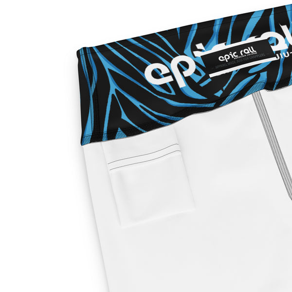Women's Leggings (Blue Tiger)