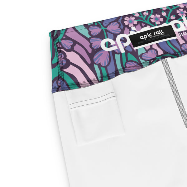 Women's Leggings (Wonderland Flowers)