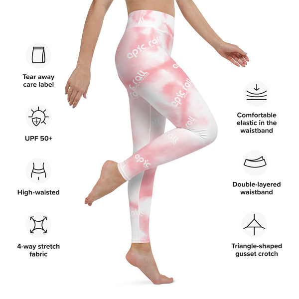 Womens Leggings (Cotton Candy)