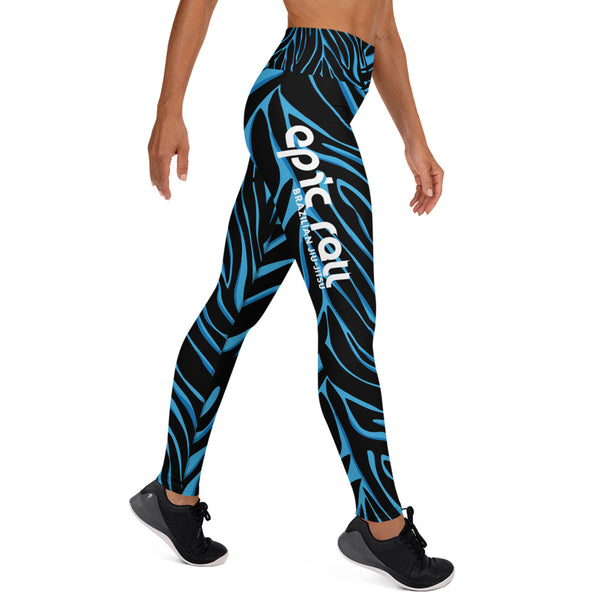 Women's Leggings (Blue Tiger)