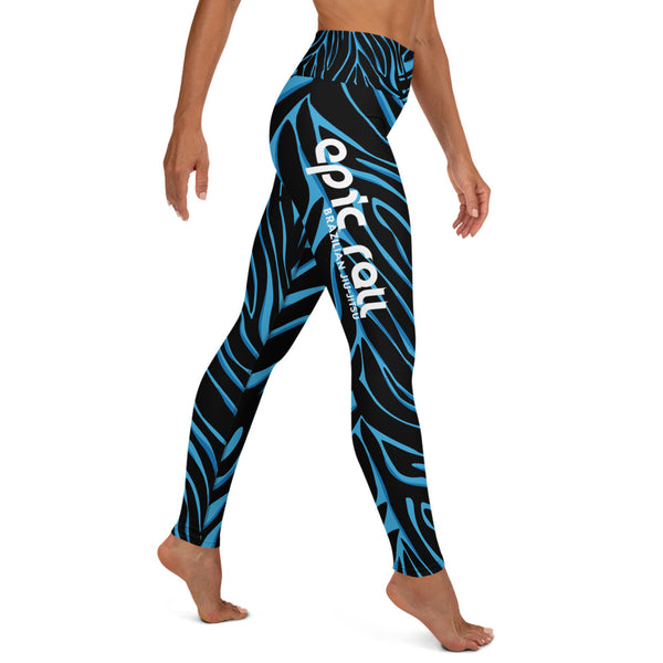 Women's Leggings (Blue Tiger)